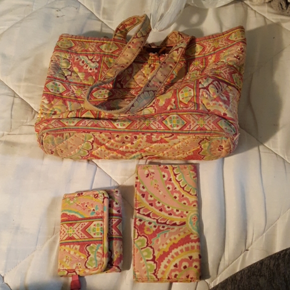 Purse with wallet and check book holder - Picture 1 of 1